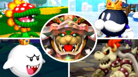 Mario And Luigi Paper Jam All Bosses No Damage Youtube