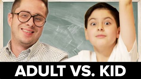 Adults Vs Kids Basic Math Youtube
