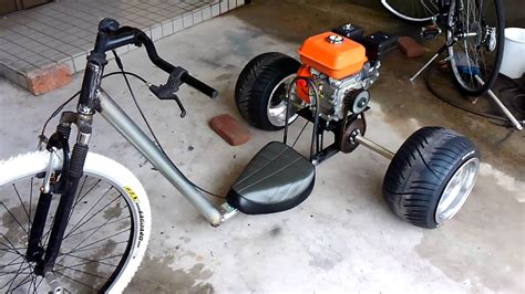 Motorized Drift Trike 2014 Bigwheel Test Youtube