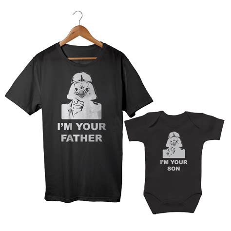 Pack Camisetabody Soy Tu Padre Especial Papa Star Wars Catos