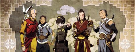 Team Avatar All Grown Up Aang Avatar Team Avatar