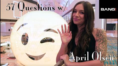 Questions With April Olsen YouTube