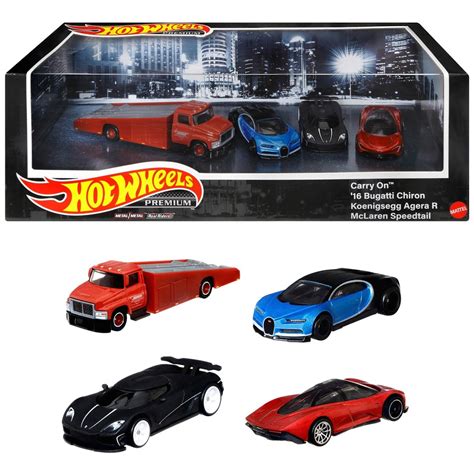Hot Wheels Premium Diorama Spielzeugautos Im 4er Set 164 Smyths Toys