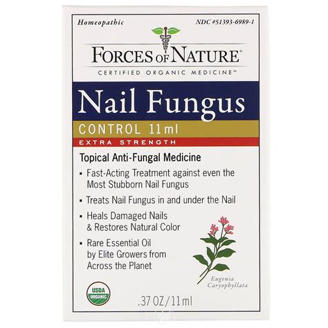 4 Pack Forces Of Nature Nail Fungus Control Extra Strength 0 37 11 Ml