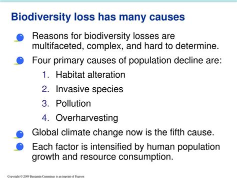 Ppt 009 Biodiversity And Conservation Biology Powerpoint Presentation