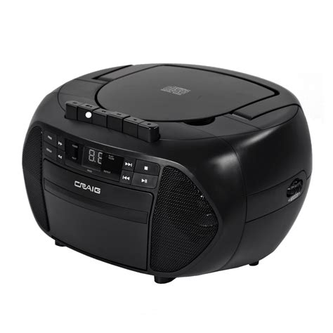 Craig Cd6951 Portable Top Loading Cd Boombox With Am Fm Stereo Radio And Cassette Player