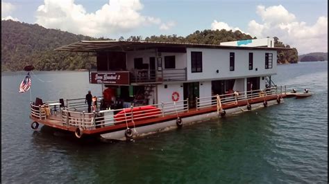 Rent this 6 bedroom boat house in kuala terengganu for $1,374/night. Houseboat Tasik Kenyir - YouTube