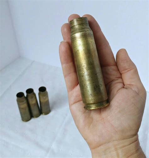 20mm Vulcan Cannon Brass Casing One 1 Raw Dirty Bullet Etsy