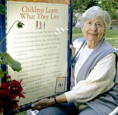 Children Learn What They Live Famous Poem By Dorothy Law Nolte Kids