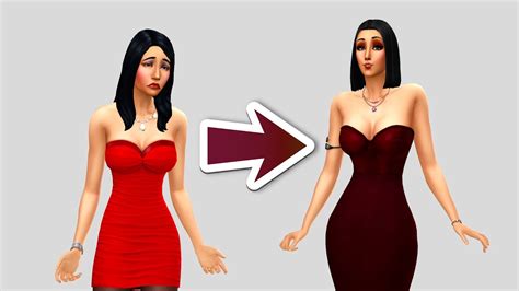 My Bella Goth Makeover In The Sims 4 With CC YouTube