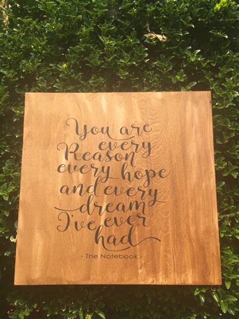 You Are Every Reason Every Hope And Every Dream Ive Ever Had Etsy