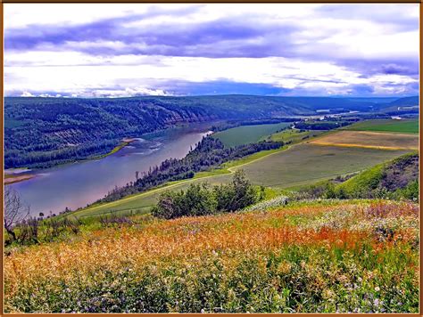 The Mighty Peace Here We See The Mighty Peace River As It Flickr