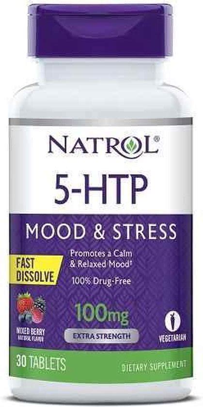 Natrol 5 Htp Fast Dissolve Tabletten 100 Mg 30 Tabletten