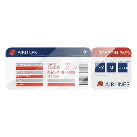Boarding Pass Travel Png And Svg Design For T Shirts
