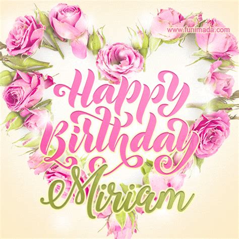 Happy Birthday Miriam S Download On