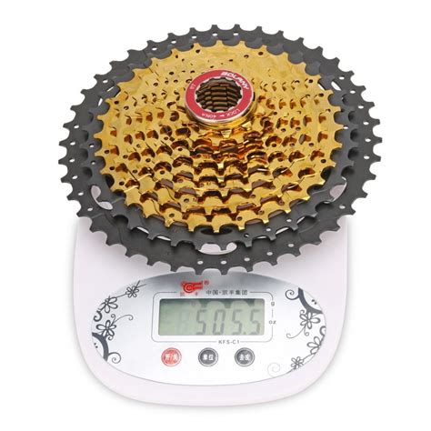 bolany mtb cassette 10 speed 11 42 t gold free wheel bike sprockets ratio wide cassette adapter