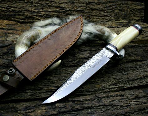 14 Inches D2 Steel Hand Forged Custom Made Hunting Knife