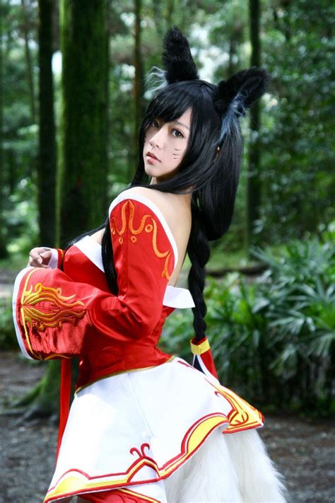 como fazer cosplay e caudas da ahri the nine tailed fox league of legends tutorial ahri