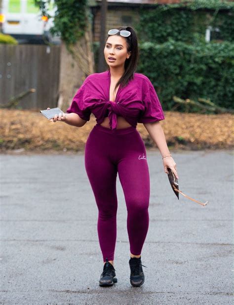 Lauren Goodger Is Seen Leaving Her Home Yesterday To Go For A Run In Essex 6 Photos