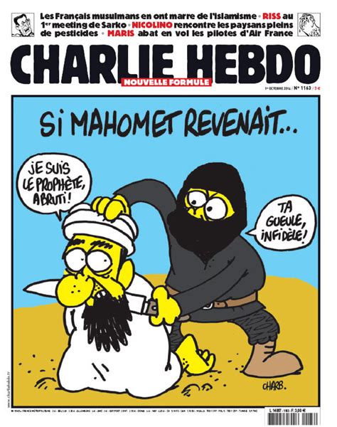 Si Mahomet Revenait Charlie Hebdo N°1163 1er Octore 2014 Strips Journal
