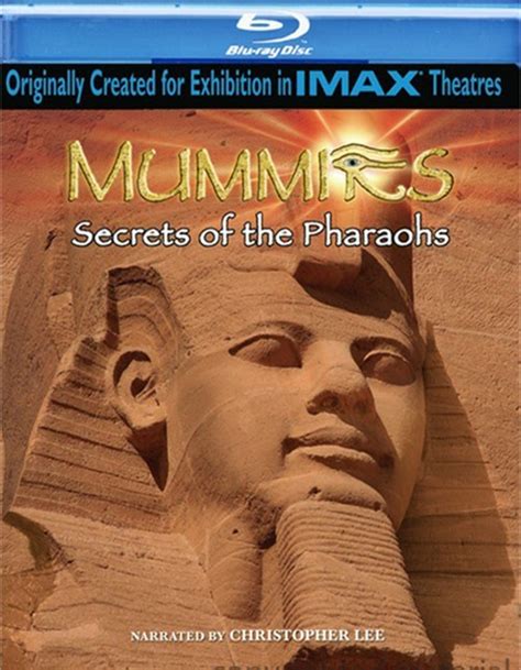 Imax Mummies Secrets Of The Pharaohs Blu Ray 2007 Dvd Empire