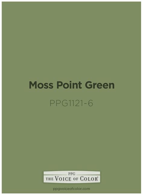 Moss Green Paint Color Essica News