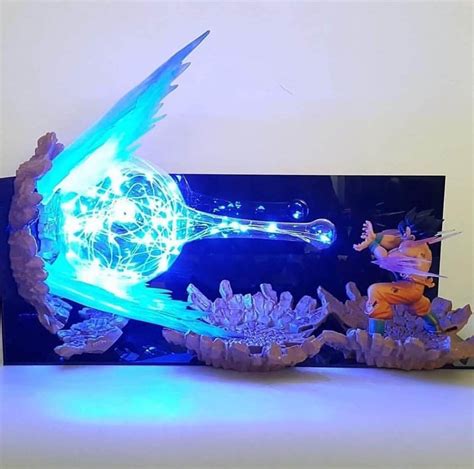 Dragon ball z kakarot edition deluxe (exclusivité. Goku Kamehameha Figurine Lampe | Dragon ball z, Anime dragon ball, Dragon ball