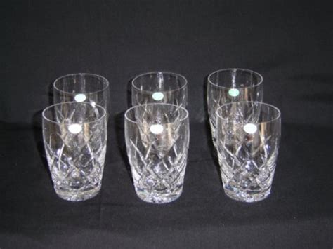 Drinking Glasses And Stemware Set Of 6 Stuart Crystal Whisky Or Shot Glasses Was Sold For R1 100