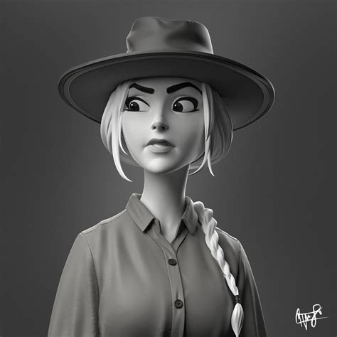 Cowgirl Sculpting Timelapse Zbrush Character Character Modeling Character Design Girl