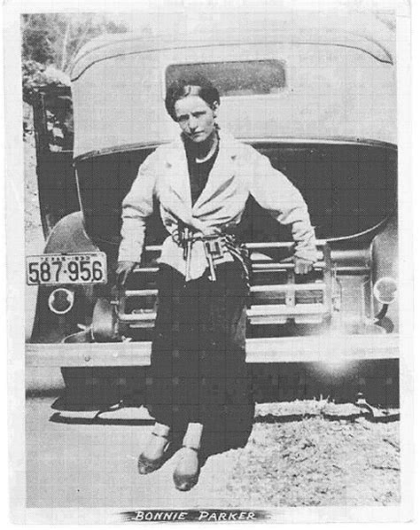 Bonnie Elizabeth Parker October 1 1910 May 23 1934 And Clyde