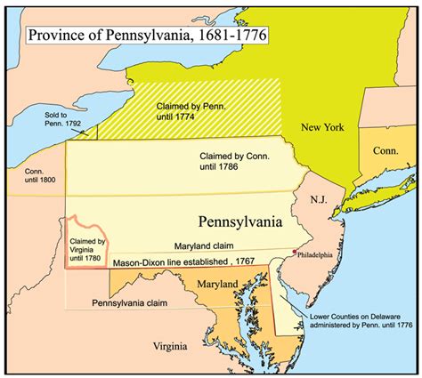 Pennsylvania Colony Facts and Timeline - The History Junkie