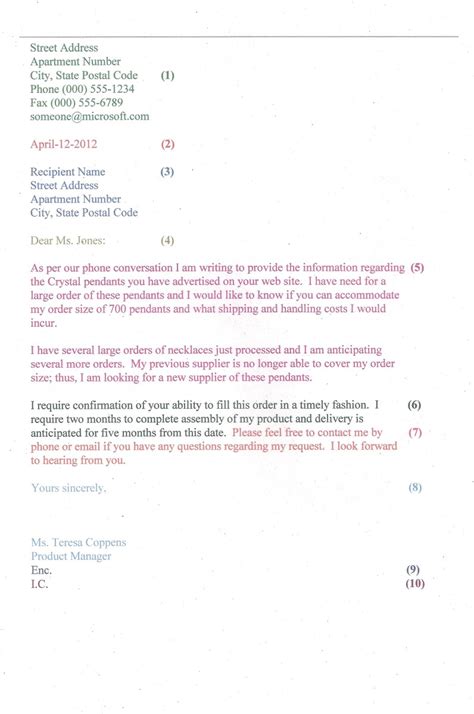 How To Format And Write A Professional Business Letter ToughNickel