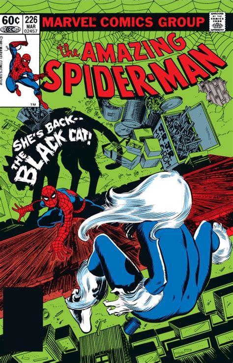 Black Cat Flashback Amazing Spider Man 226 227
