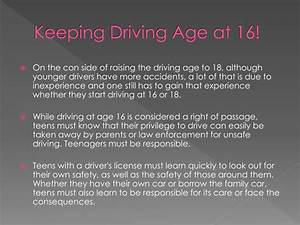 Ppt Raising The Driving Age Powerpoint Presentation Id 1547967