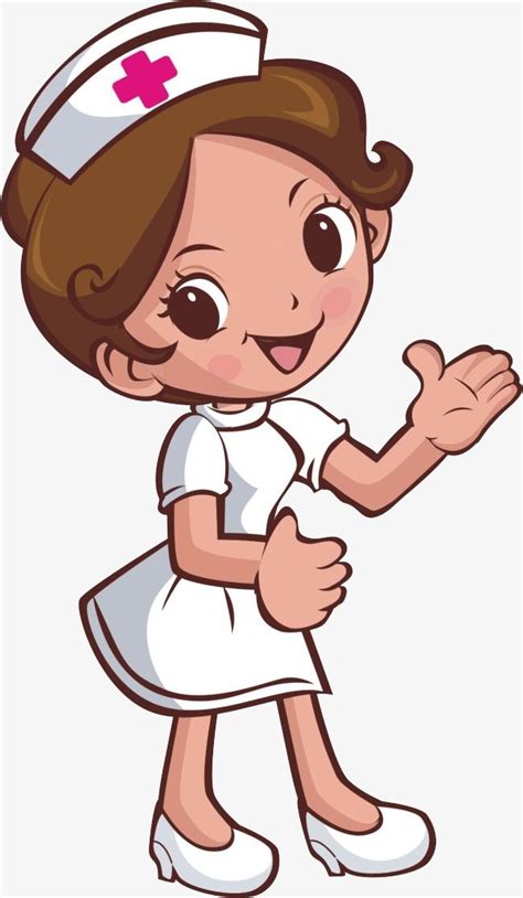 شخصيات كرتونية ممرضة فتاة مواد ديكور Png وملف Psd للتحميل مجانا Cartoon Character Pictures