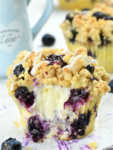 Blueberry Cream Cheese Muffins Legev Recipes
