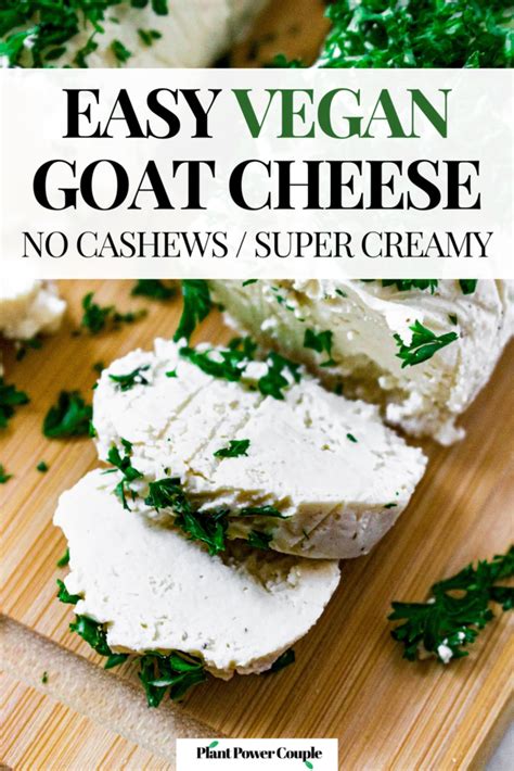 Vegan Goat Cheese Recipe Easy Dairy Free Tofu Cheese