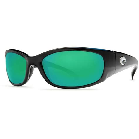 Costa Hammerhead Sunglasses Shiny Blackgreen Mirror 580g Tackledirect