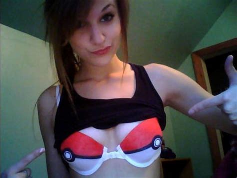 the pokemon or pokeball bra awesome no matter what size fills it album on imgur