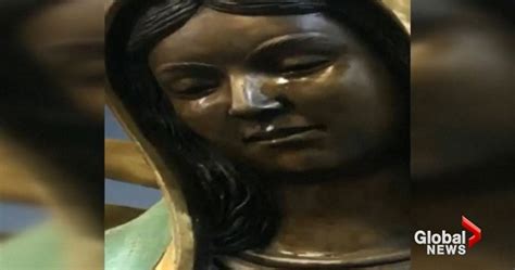 Visitors Flock To New Mexico Church To Witness Weeping Virgin Mary Statue National Globalnewsca