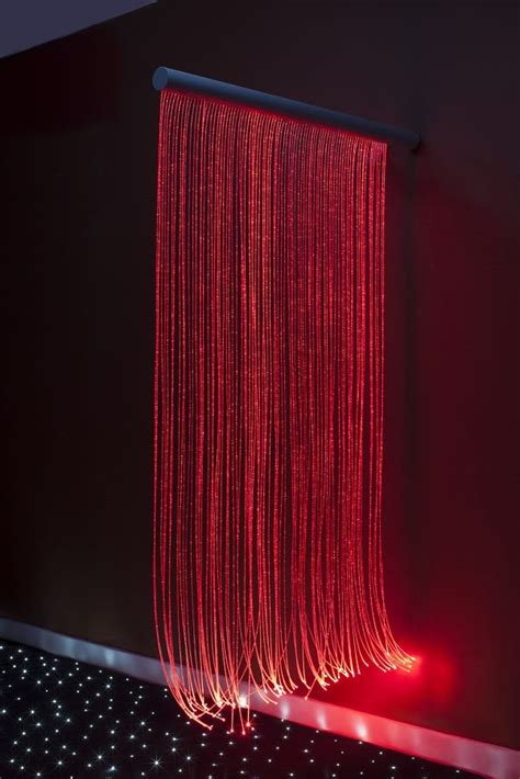 Fibre Optic Curtain With Swing Arm Sense Sensory