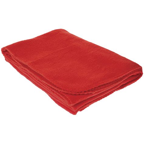Wholesale Large Fleece Blankets 45 X 60 Red