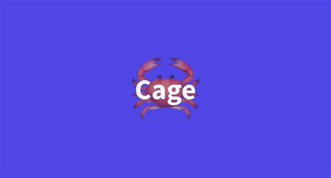 Cage A Hugging Face Space By Bedrock