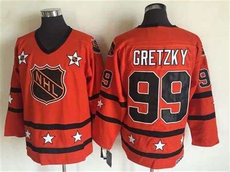 Nhl 1980 All Star Game 99 Wayne Gretzky Ccm Vintage Jersey Tte