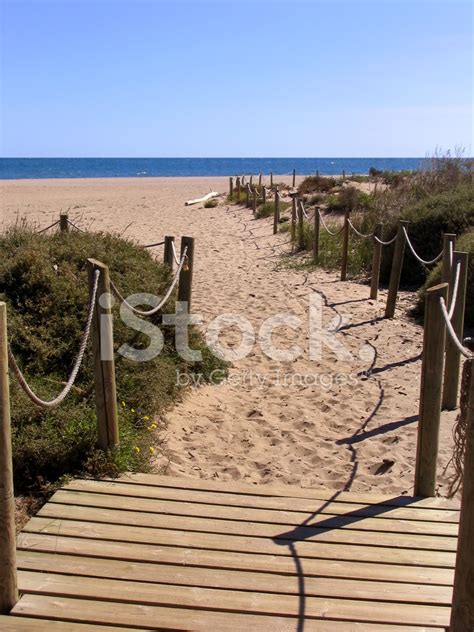 Wooden Walkway To The Beach Stock Photo Royalty Free Freeimages