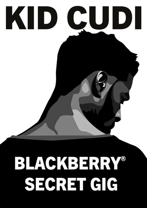 Kid Cudi Blackberry Secret Gig Logo On Behance