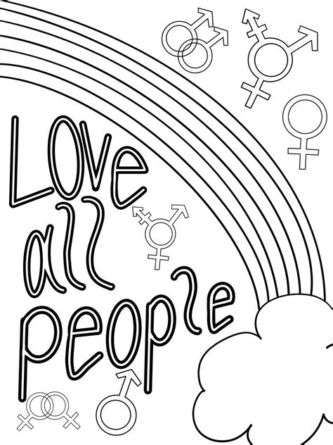 10 Pride Coloring Pages Etsy Singapore