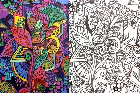 Disegno di mandala difficile da colorare disegni da. Disegni Colorati Difficili - Gratis per le stampe