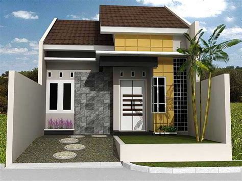 ツ 52+ desain rumah minimalis tampak depan 1 lantai modern sederhana