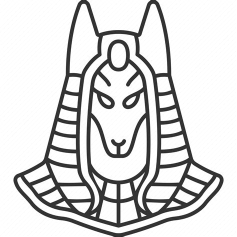 Anubis Jackal Deity Egyptian Mythology Icon Download On Iconfinder